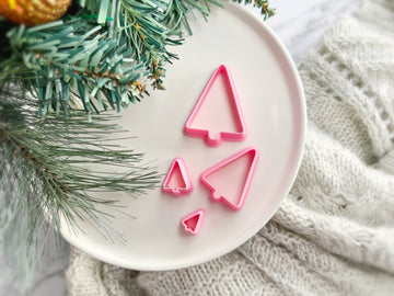 Christmas Shape Collection Tree | Polymer Clay Cutter • Fondant Cutter • Cookie Cutter